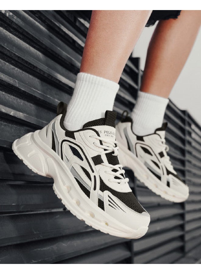 U.S. Polo Assn. أحذية الآباء الرجالية للأزياء في الخريف والشتاء أحذية مريحة وقابلة للتنفس مصنوعة من الشبك للرجال - Image 1