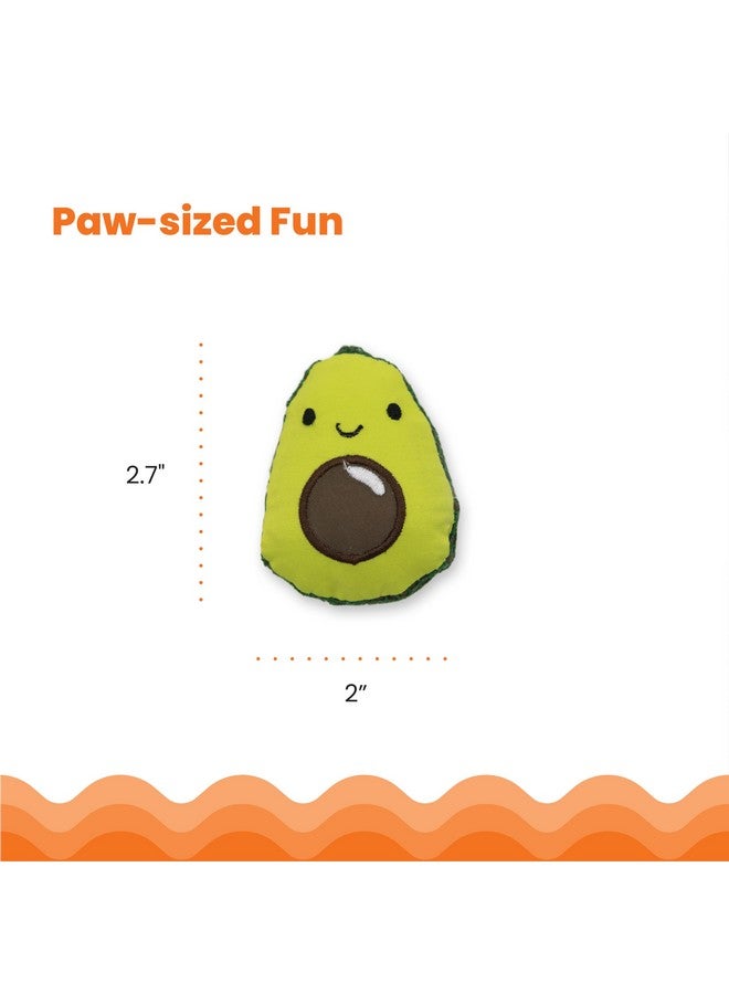Catstages Lil' Avocato Dental Health Catnip Cat Chew Toy - Image 5