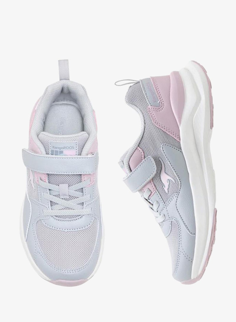 kangaROOS Girls Hook & Loop School Sports Shoes - Image 1