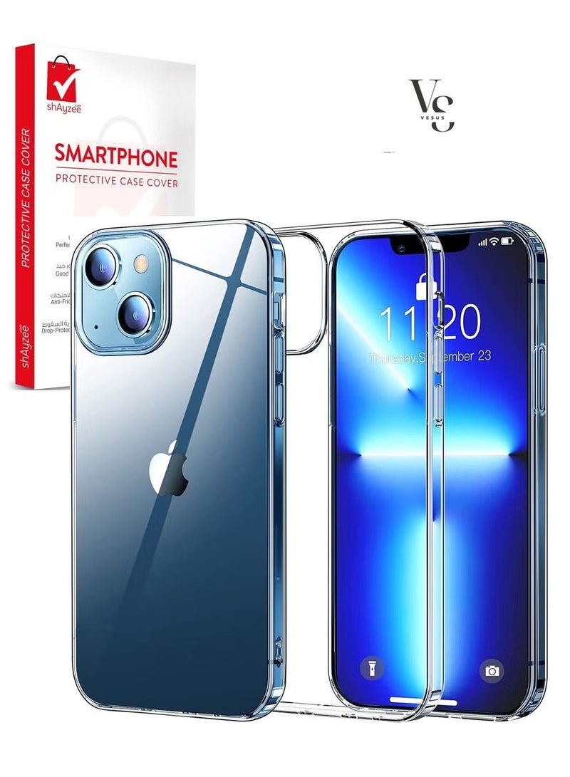 vesus Magnetic Clear Case for iPhone 13 Case 6.1 Compatible with magsafe Charger & Battery Military Drop Protection Shock Absorbing Corners Protective Phone Case Bumper Cover  - Image 1
