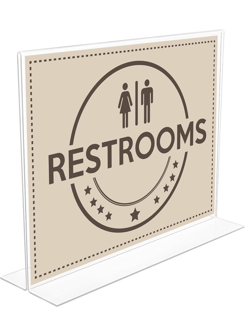 Deflecto DeflectO AntiGlare DoubleSided Sign Holder DEF879301  - Image 5