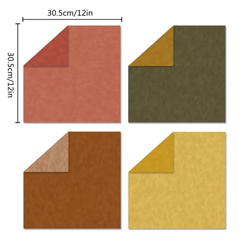 Colabrili Scrapbook Paper 12x12 Brown, 24 Sheets/24 Designs Double-Sided Bohemian Patterned Craft Paper, Boho Tone Decorative Paper for Junk Journals Greeting Cards Photo Album Decoration (Boho Tone, 12x12 in) - Image 2