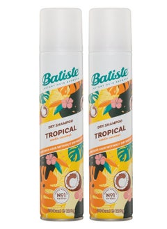 Batiste Batiste Pack Of 2 Dry Shampoo Tropical Coconut 200ml  - Image 1