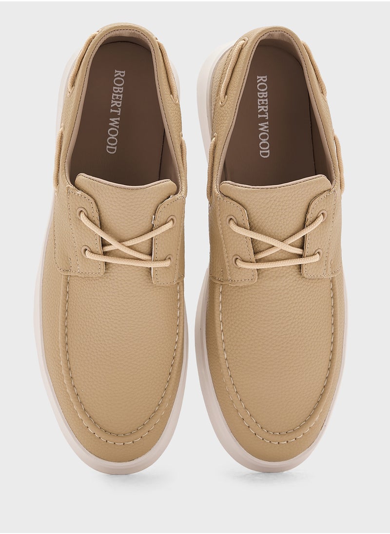 Robert Wood Casual Boat Shoes  - Image 4