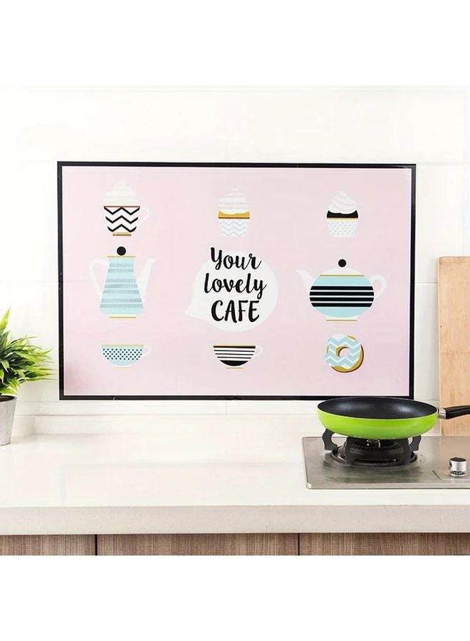 Flowers Oil Proof Waterproof Self Adhesive Kitchen Wall Sticker High Temperature Resistant - Image 5