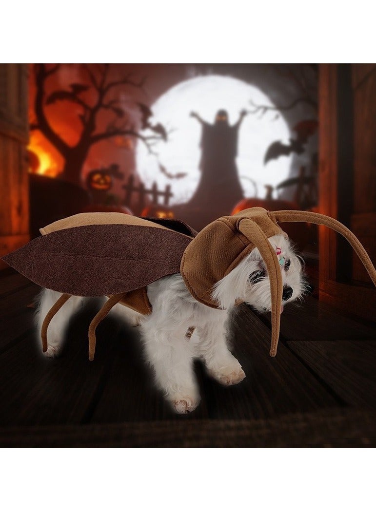 general Pet Halloween outing crazy cockroach costume for cats cute cockroach outfit suitable for different body types - Image 3