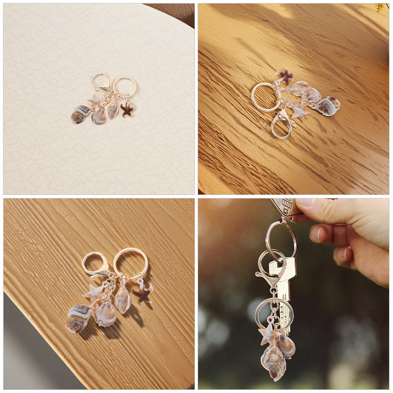 📦 ميداليات مفاتيح من الأكريليك متينة بزينة بحرية للحقائب - Image 3