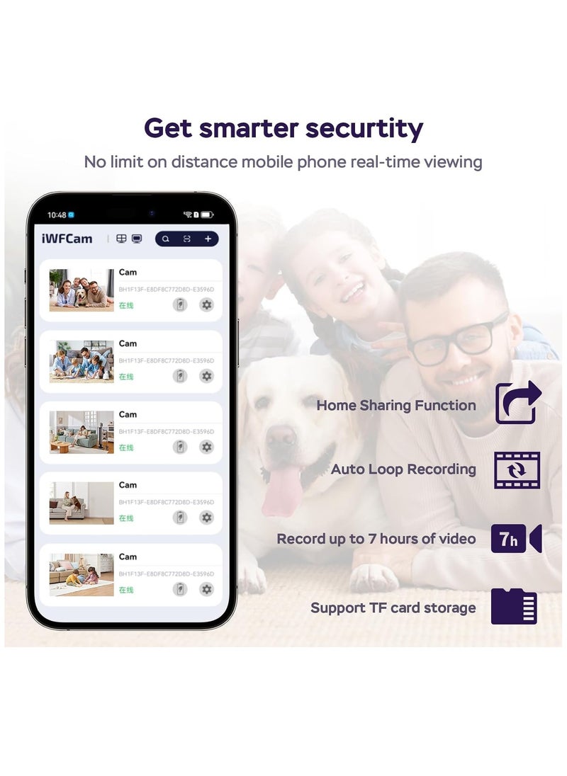 SYOSI - Spy Camera Hidden Camera with Audio/Video, Mini Wireless Camera with Phone App, Two-Way Audio, Night Vision, Motion Detection, Real Time Recording Surveillance - Image 1
