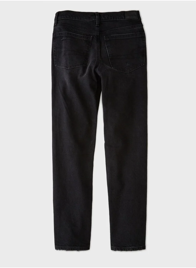 American Eagle High Waist Straight Fit Jeans