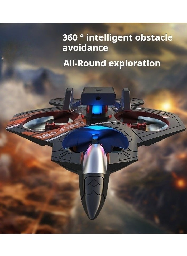 SARAQITA - Remote Controlled Aircraft - Gravity Sensing Hovering Stunt Rolling Airplane - Remote Control Jet Plane Gift Toy for Kids & Adults - Image 1