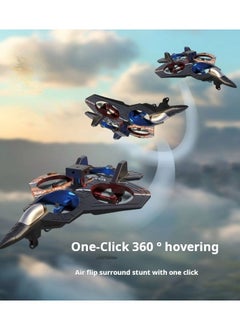 SARAQITA Remote Controlled Aircraft - Gravity Sensing Hovering Stunt Rolling Airplane - Remote Control Jet Plane Gift Toy for Kids & Adults  - Image 3