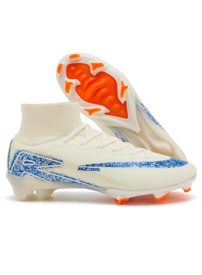 SKT Shiketro Low-Top Football Shoes, Long-Spike World Cup TF Broken-Spike Grass Football Shoes For Male And Female Students, Personalized High-Top Sports Shoes  - Image 1