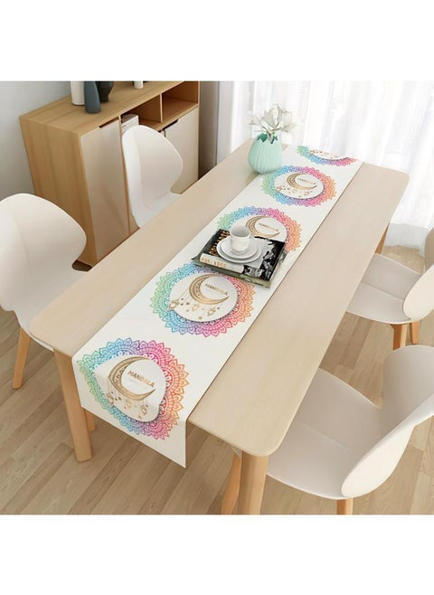 Eid Mubarak Table Flag Table Runner Ramadan Kareem Table Decorations  Ramadan Decor Sets For Dining Supply