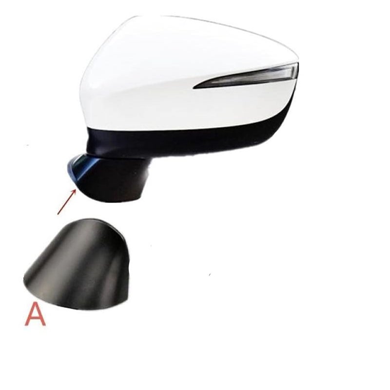 غطاء مرآة الجانب السفلي لـ CX-5 2015-2016 و CX-3 2016-2019، غلاف غرفة المرآة الخلفية، بديلة لجانب السائق (اليسار) - Image 3