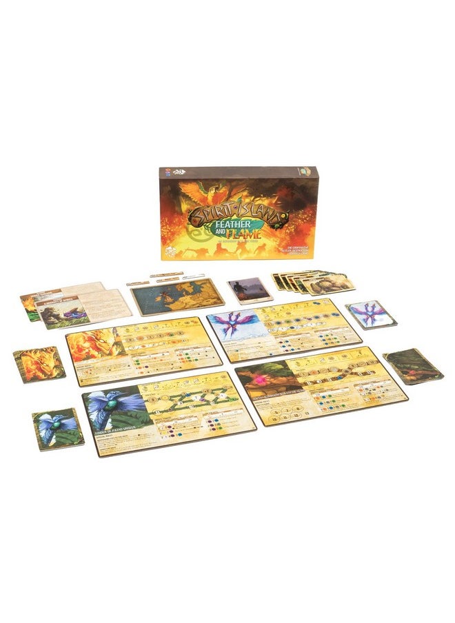 Greater than Games Greater Than Games | Spirit Island: Feather & Flame | Cooperative Strategy Board Game Expansion | 1 to 4 Players | 90+ Minutes | Ages 14+  - Image 2