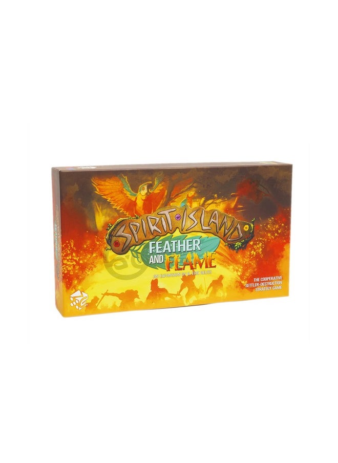 Greater than Games Greater Than Games | Spirit Island: Feather & Flame | Cooperative Strategy Board Game Expansion | 1 to 4 Players | 90+ Minutes | Ages 14+  - Image 1