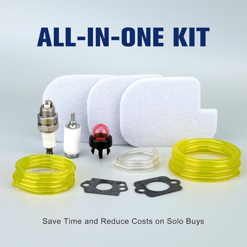 Powtol P3314 PP4218A Air Filter Tune Up Kit for Poulan Pro PP4218 PR4218 PP4218AVX PP3816 PP4018 PP4218 PP3516AVX 35cc 42cc Craftsman Chainsaw Parts with Fuel Line Fuel Filter Primer Bulb Replaces 530057925 - Image 3