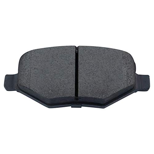 TRQ Rear Brake Pad & Rotor Kit Brake Caliper Brake Hose Brake Pads Brake Rotor Ceramic Premium G-Coated Compatible with 2010-2014 Ford Flex 2013-2015 Taurus Lincoln MKT - Image 4