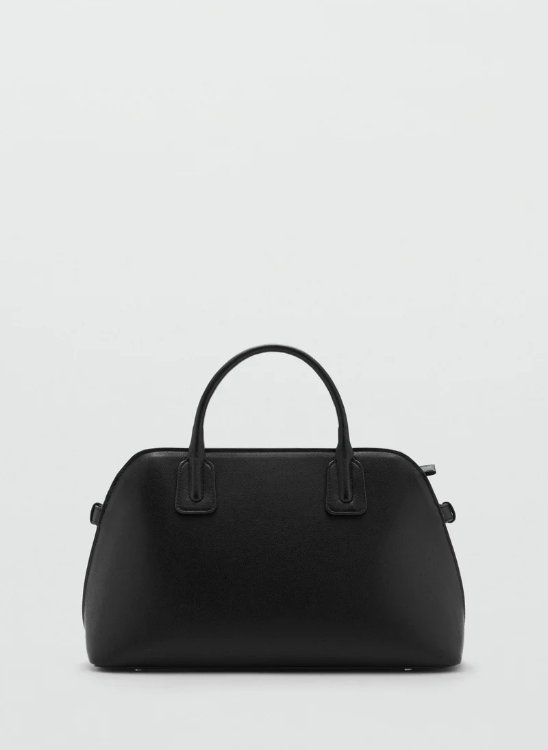MANGO Double-Handle Bowling Bag