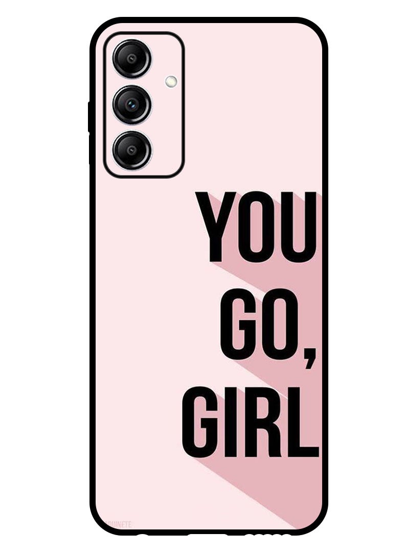 Theodor Protective Case Anti Scratch Shock Proof Bumper Cover For Samsung Galaxy A15 You go girl - Image 1