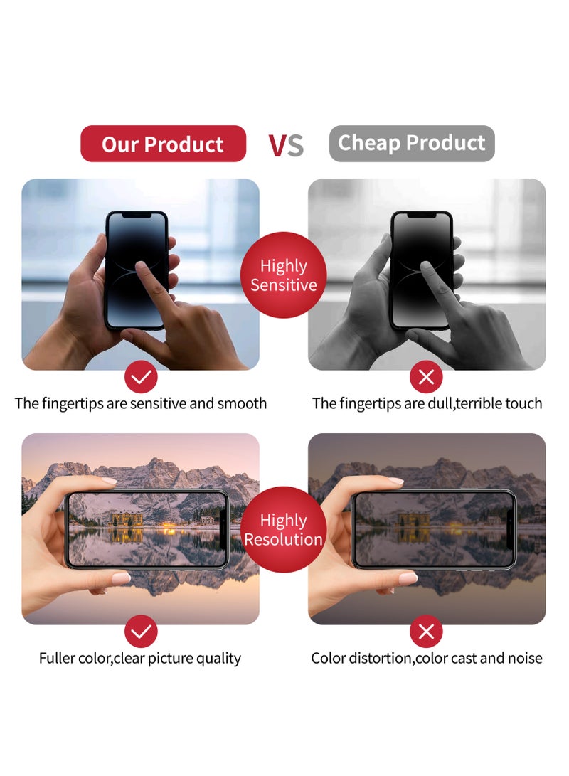 FLYCDI For iPhone 15 Pro Soft OLED IC Removable, LCD Display Screen Replacement Kit with Installation Tools, High Brightness, Wide Color Gamut, Mobile Phone Repair PartsRemovable - Image 3