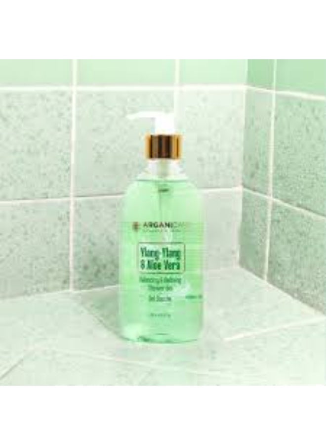 Arganicare Ylang-Ylang & Aloe Vera Shower Gel 500ml - Image 3