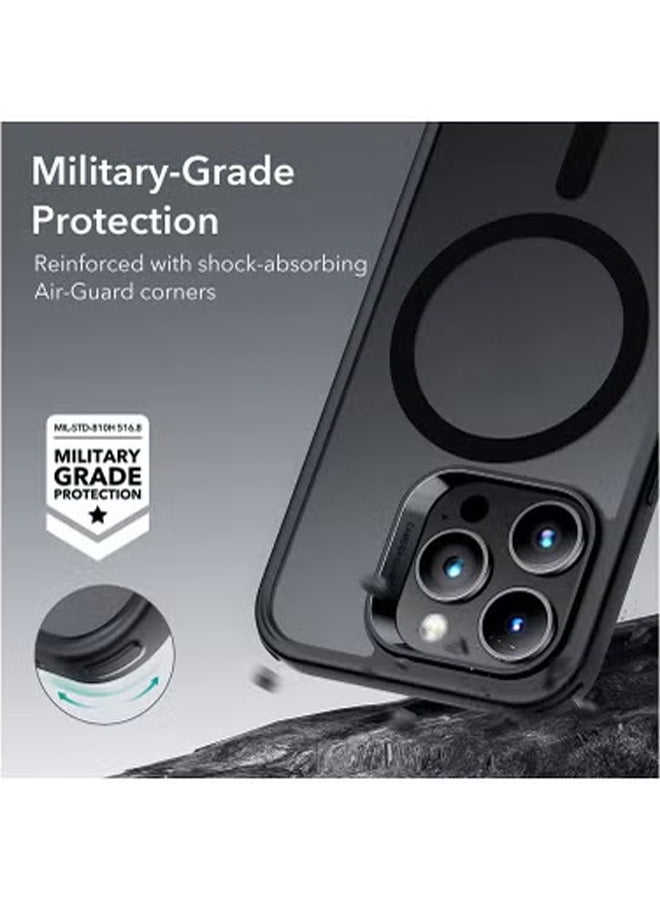 TIGER MagSafe Compatible Case for iPhone 14 Pro – Hybrid Shockproof Protective Cover with Scratch-Resistant Transparent Back, Strong Magnetic Ring, Drop Protection & Slim Grip Design - Image 5