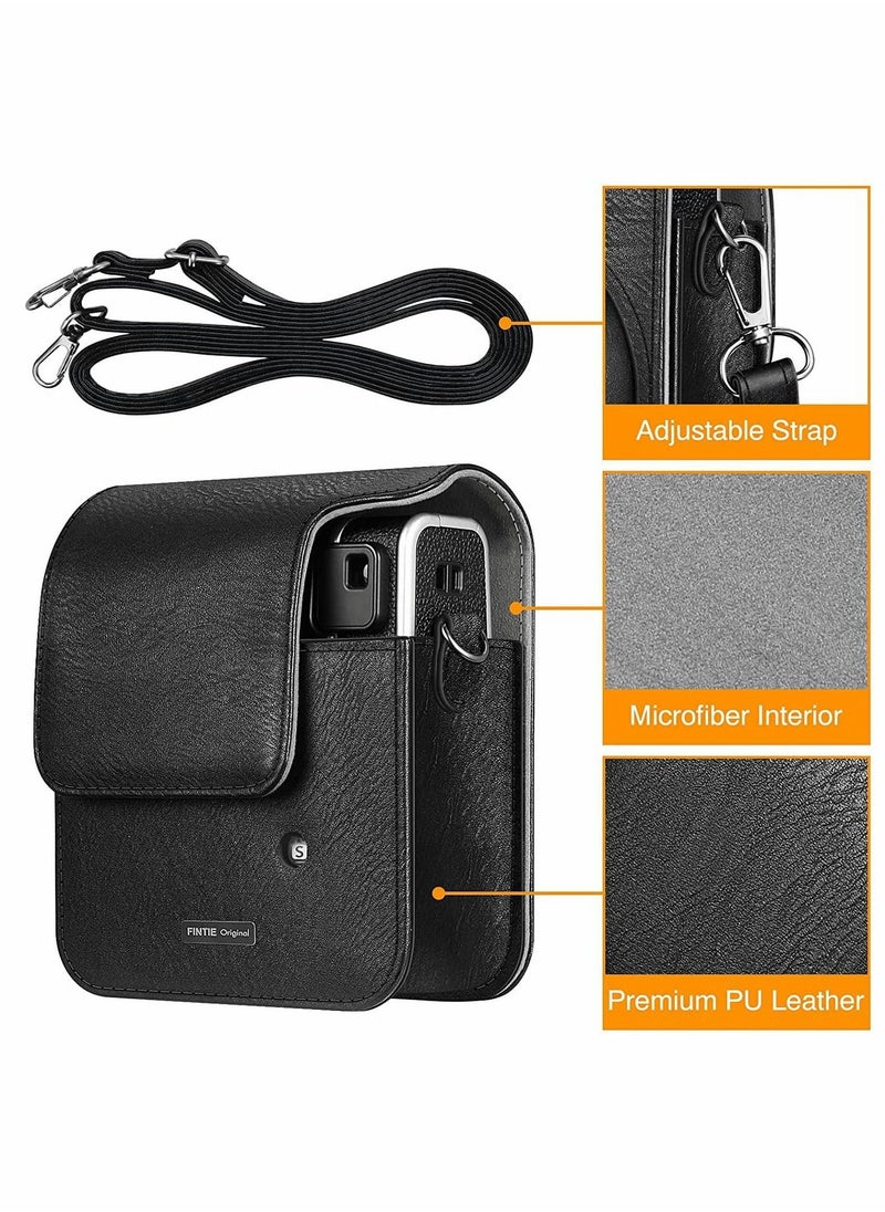 Camera Case for Mini 40， Instant Camera Protective Case Compatible with Instax Mini 40 Instant Film Camera (Black) - Image 2