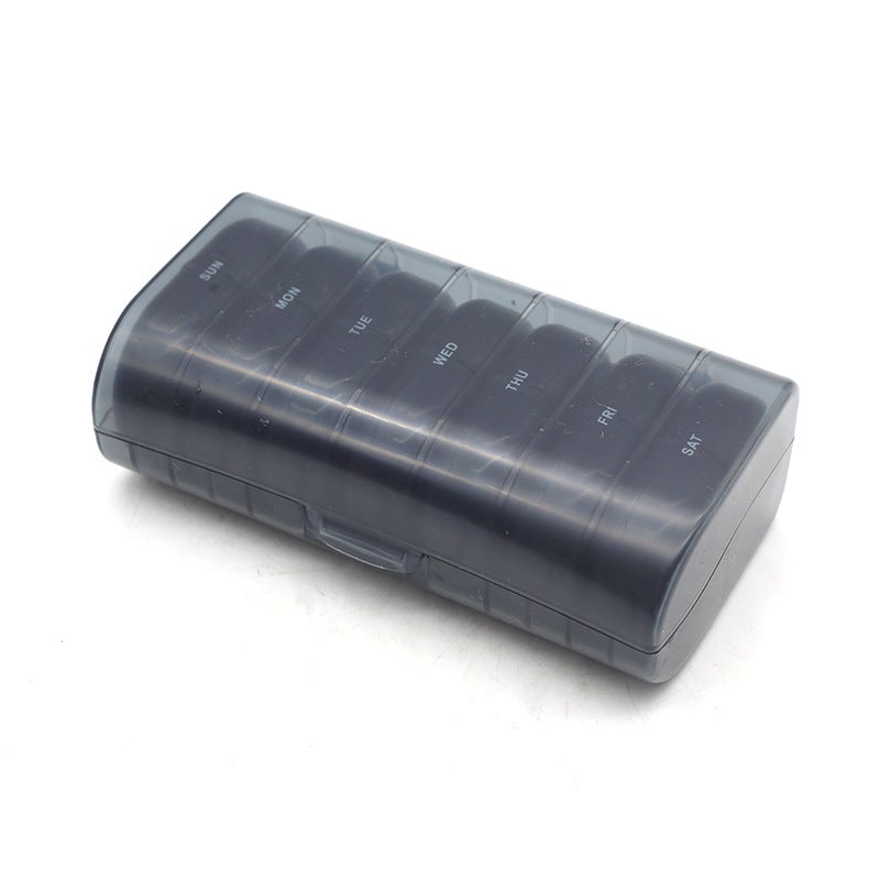 Food Grade Medicine Box With 7 Days 14 Grid Medicine Box Pp Plastic Tablets Sealed Storage Week Morning And Evening Medicine Box - Image 5