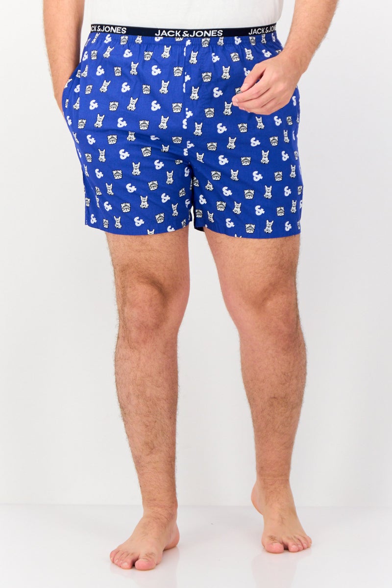 Jack Jones Men Allover Print Boxer, Multicolor - Image 1