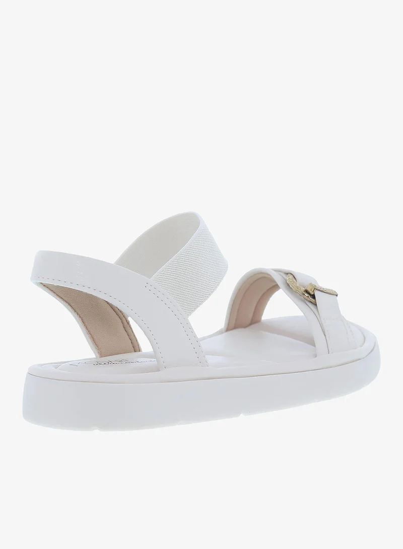 MODARE Off White Modare Women’s Backstrap Sandals – Secure Fit with Comfortable Everyday Design for Women | Best Price UAE