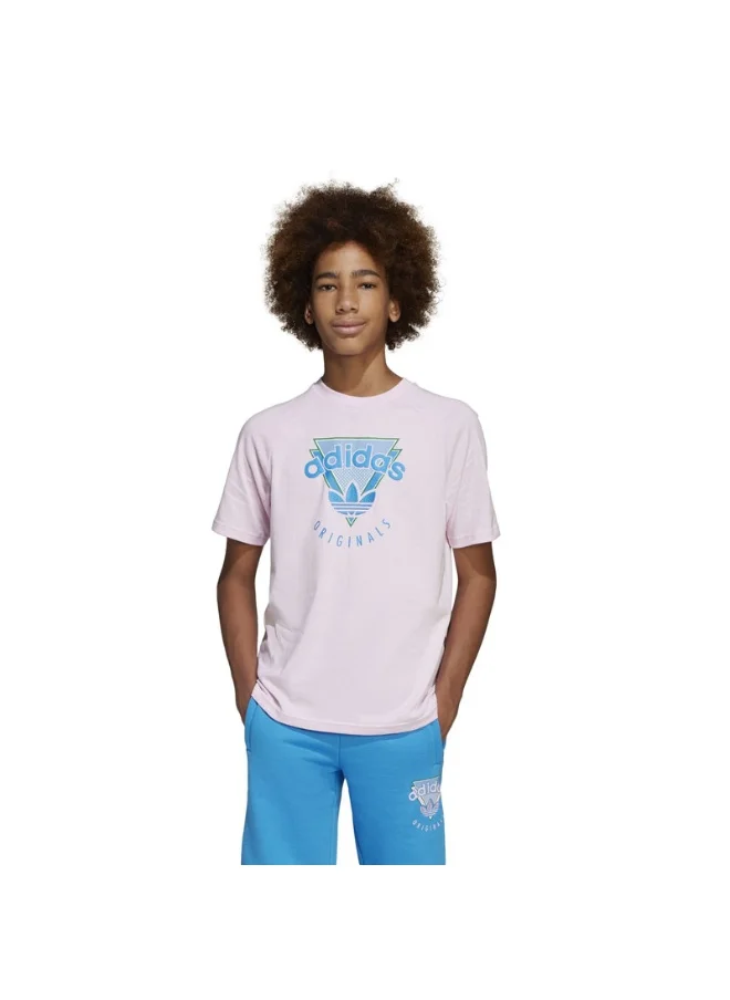 اديداس adidas TEE Pink Originals Kids T-SHIRTS