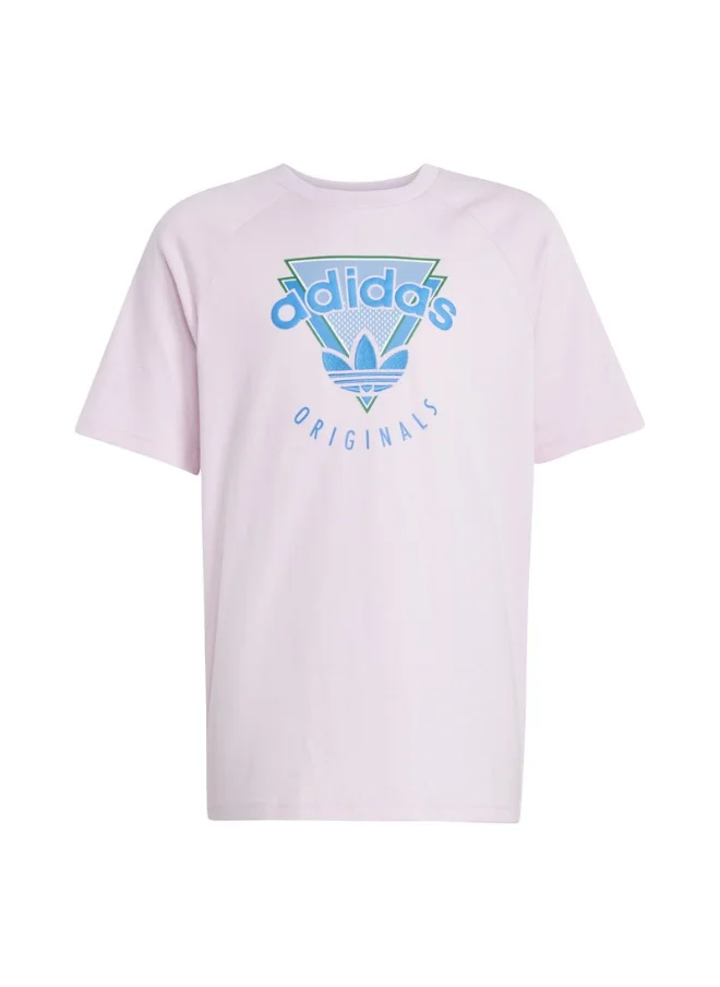 اديداس adidas TEE Pink Originals Kids T-SHIRTS
