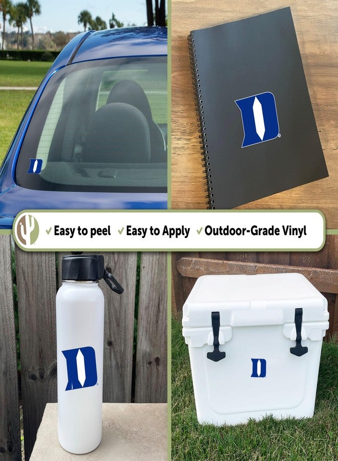 Desert Cactus Duke University Blue Devils Vinyl Decal Laptop Water Bottle Car Scrapbook Sticker (IND A) - Image 5
