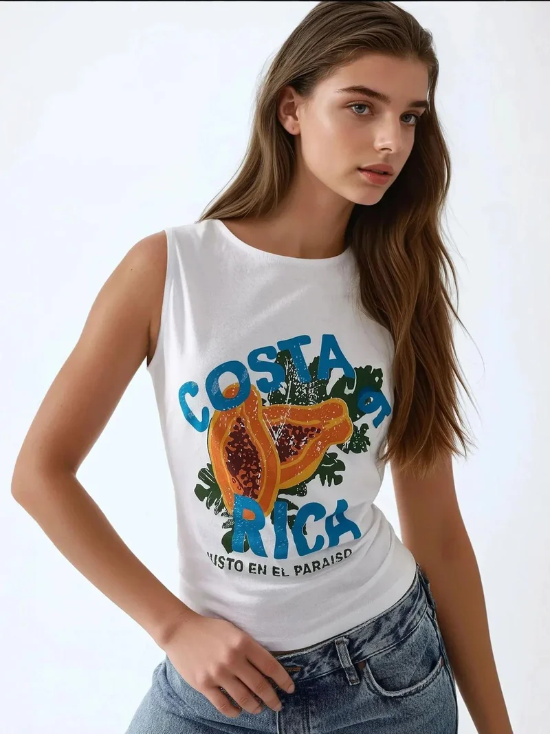 HICCUP Slim Fit Printed Crew Neck T-Shirt