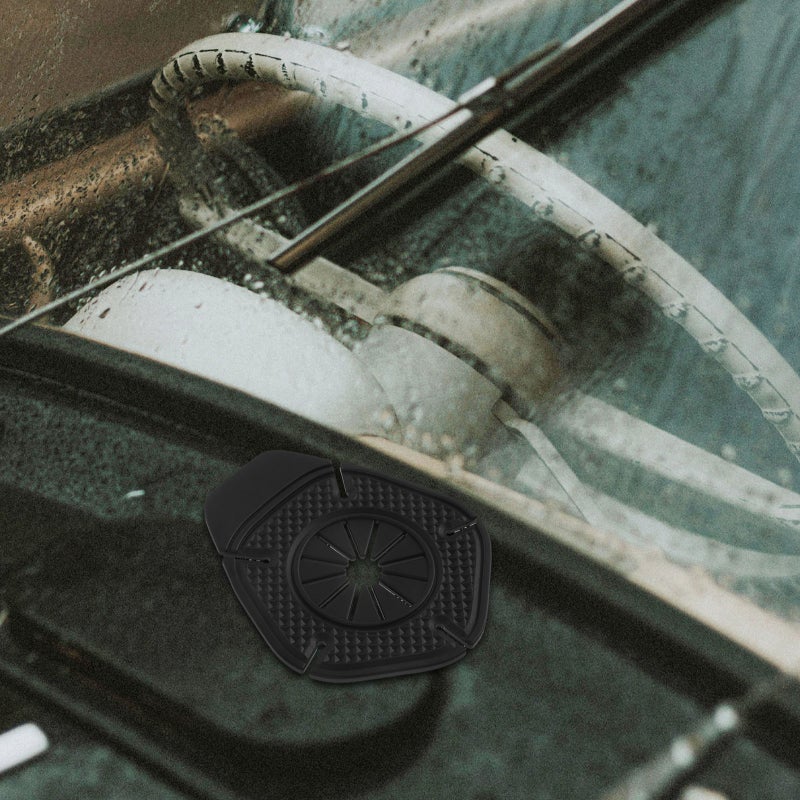 🚗 ١٠ قطع أغطية واقية من السيليكون لممسحة زجاج السيارة لحماية فتحة ذراع الممسحة باللون الأسود - Image 5