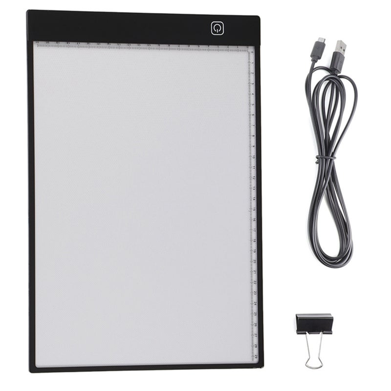 A4 LED Art Board Light Pad Tracing Drawing Table Board 3-mode Dimming Separate Type - Image 1