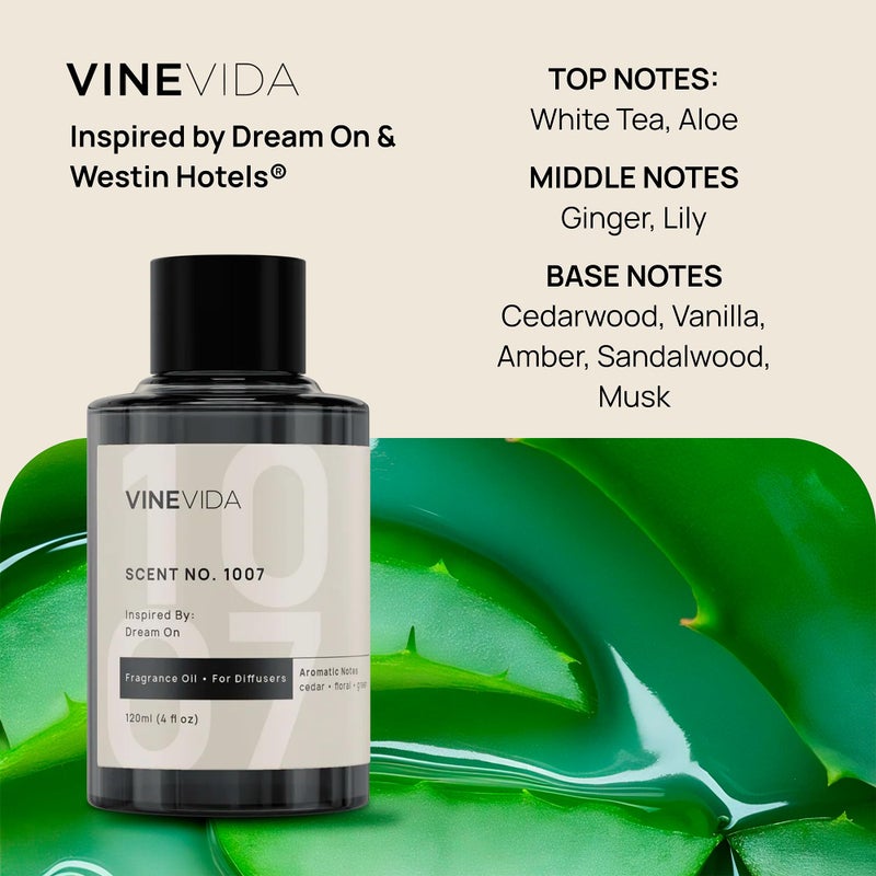 VINEVIDA (Pack of 4) Hotel Fragrance Collection Diffuser Oil - Hotel Scents Diffusers for Home - Cold Air Diffuser Oil - Hotel Scent Essential Oil, Diffuser Scents No. 1000, No.1001, No.1007, No.1003 - Image 4