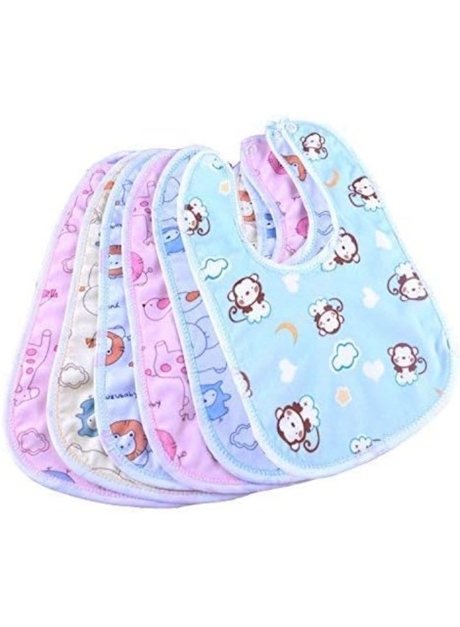 بيبي جو مريلة أطفال مقاومة للماء مع مريلة من بيبي جو (مجموعة من 6 قطع) - Image 3