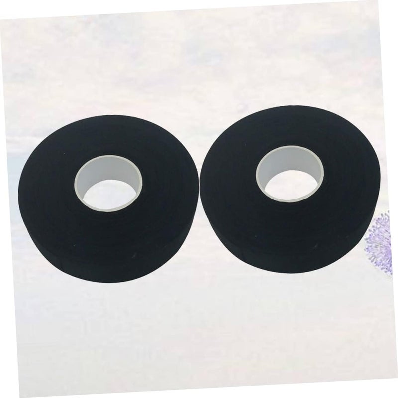 2Pcs Black Hockey Stick Tape Slip Sports Tape Durable Grip Wrapper for Enhanced Stick Handling and Protection - Image 4