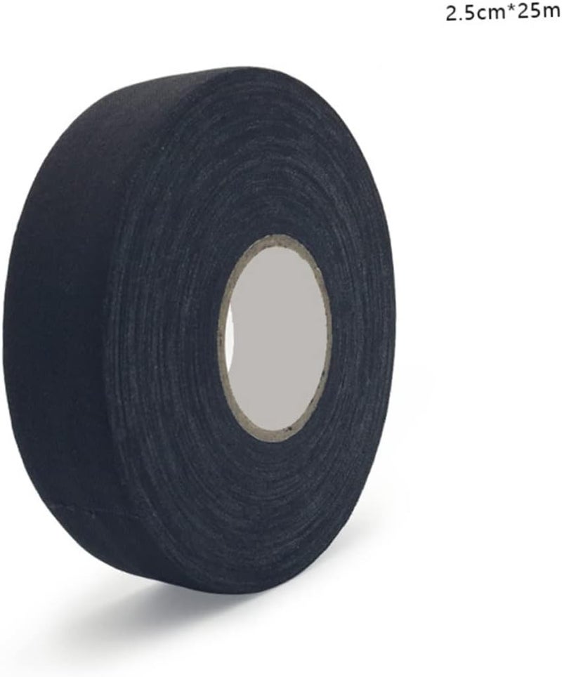 2Pcs Black Hockey Stick Tape Slip Sports Tape Durable Grip Wrapper for Enhanced Stick Handling and Protection - Image 2