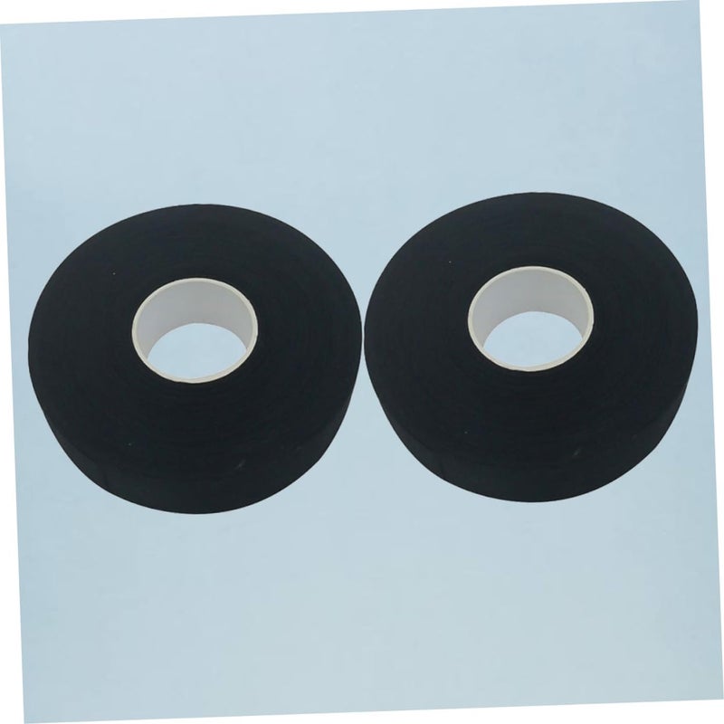 2Pcs Black Hockey Stick Tape Slip Sports Tape Durable Grip Wrapper for Enhanced Stick Handling and Protection - Image 5