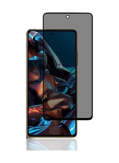 Generic واقي شاشة للخصوصية لهاتف Xiaomi Poco X5 Pro، زجاج مقسى للخصوصية، فيلم شاشة للخصوصية، [صديق للحافظة] [صلابة 9H] [مضاد للخدش] فيلم زجاجي مقوى مضاد للتجسس لهاتف Xiaomi Poco X5 Pro  - Image 1