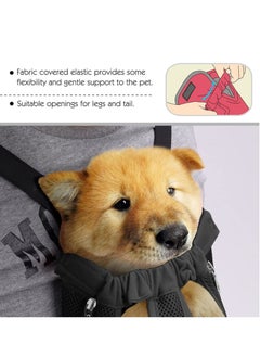 Generic Pet Carrier Backpack Adjustable Pet Front Cat Dog Carrier Backpack Travel Bag Backpack Carrier for Walking Travel Hiking Camping Legs Out (M)  - Image 5