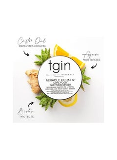 Tgin Miracle Repairx Curl Food Daily Moisturizer For Natural Hair - Dry Hair - Curly Hair - 12 Oz  - Image 4