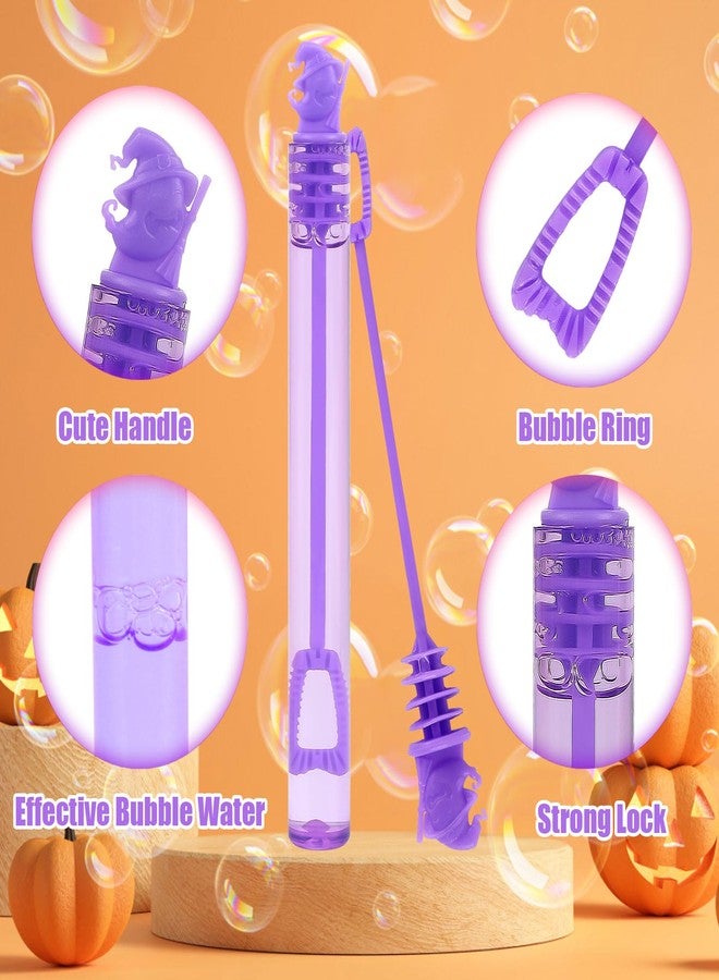 LOAVER 36 Pcs Halloween Mini Bubble Wands Bulk for Kids,Halloween Party Favors Cute Pumpkin Ghost Death God Bubble Toys for Halloween Trick Or Treat Gifts Goodie Bag Stuffers Classroom Prizes - Image 4