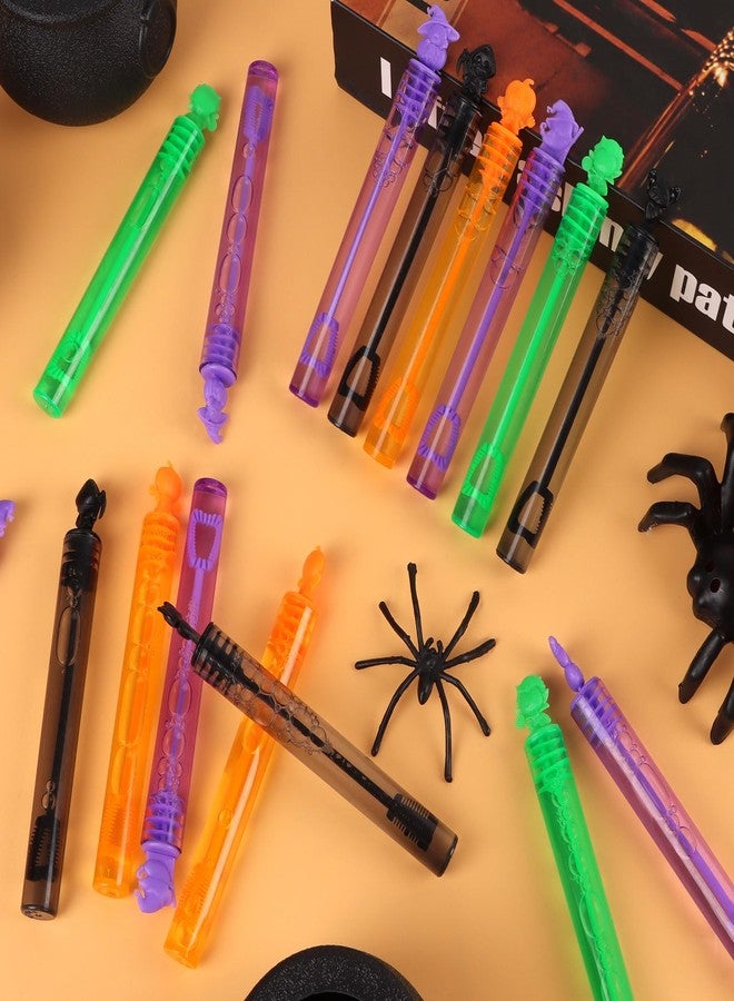 LOAVER 36 Pcs Halloween Mini Bubble Wands Bulk for Kids,Halloween Party Favors Cute Pumpkin Ghost Death God Bubble Toys for Halloween Trick Or Treat Gifts Goodie Bag Stuffers Classroom Prizes - Image 3