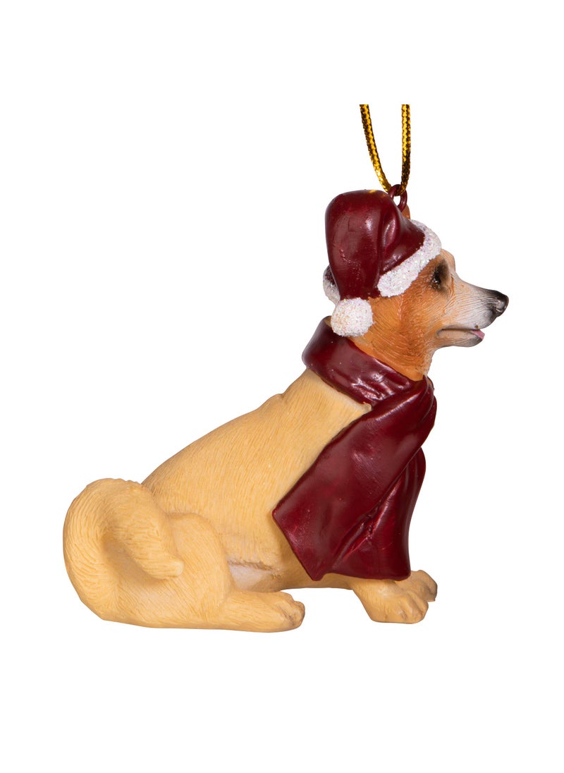 Design Toscano Design Toscano Christmas Xmas Welsh Corgi Holiday Dog Ornaments  Approx. 2""Wx1Dx3H.  lb  - Image 2