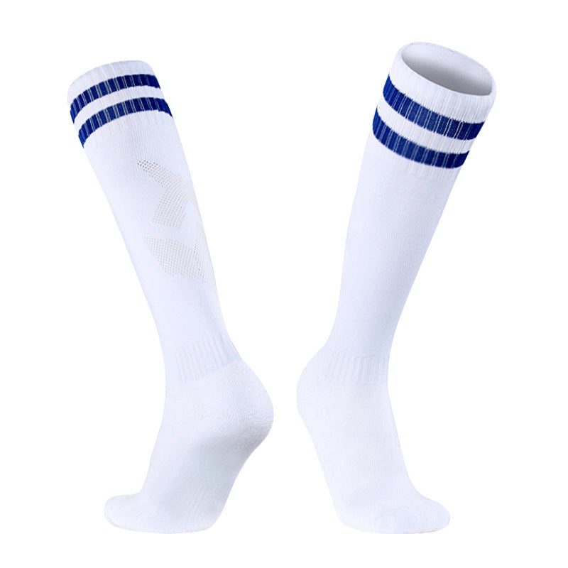 Anti-Slip Knee-High Soccer Socks for Kids Orange  - Image 2