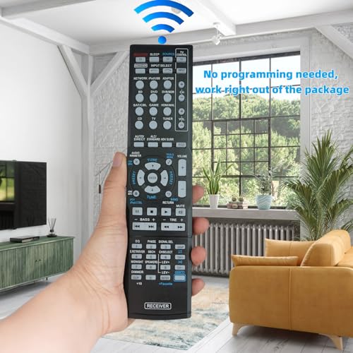 Kassionel Replacement Remote Control for Pioneer VSX-532 RC929R VSX-531 HTP-074 VSX-325 7.1-Channel Home Theater AV A/V Receiver System - Image 2